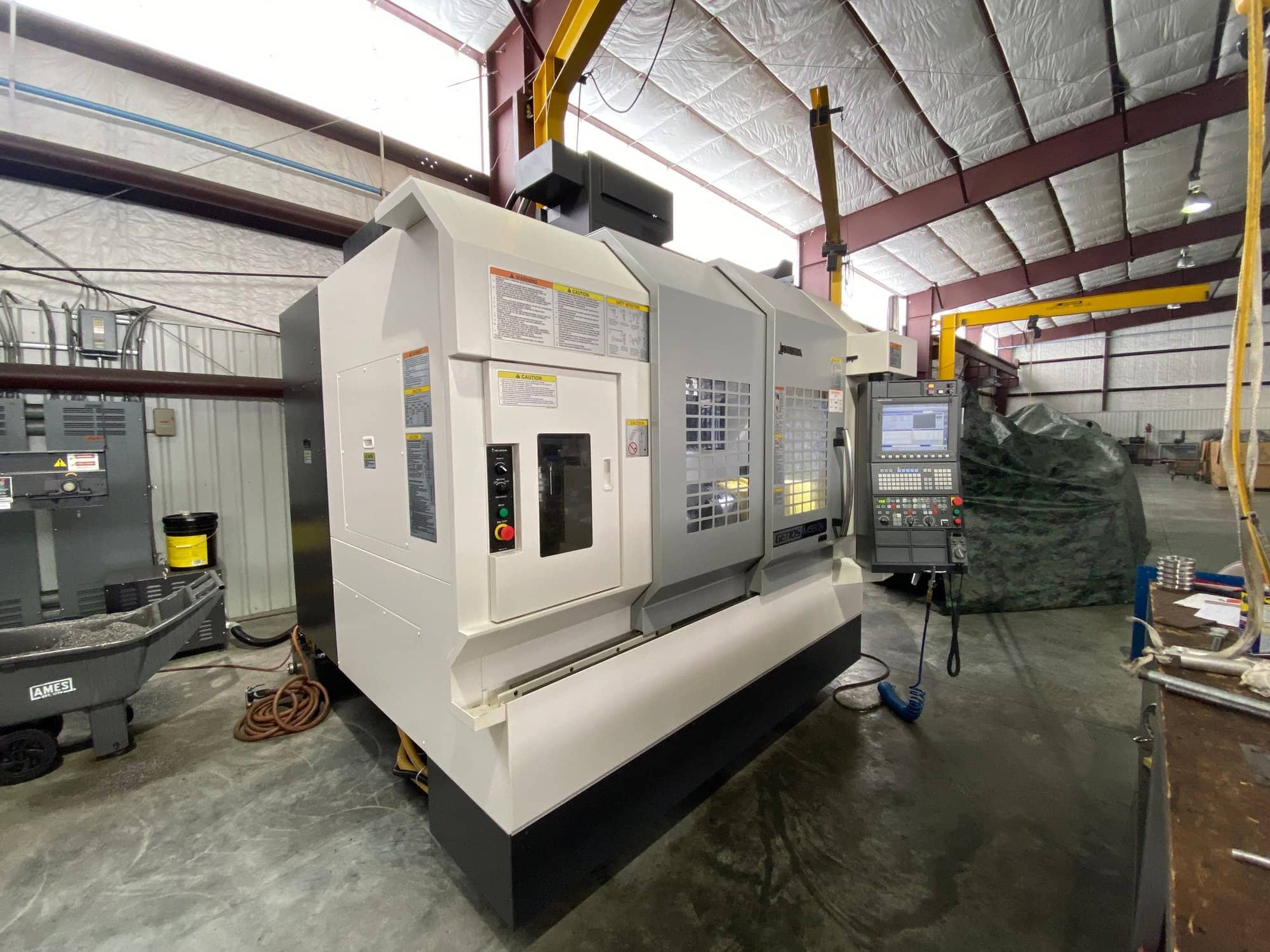 Okuma Genos M560-V VMC, 2018 - Low Hours, 4th Axis, Probing