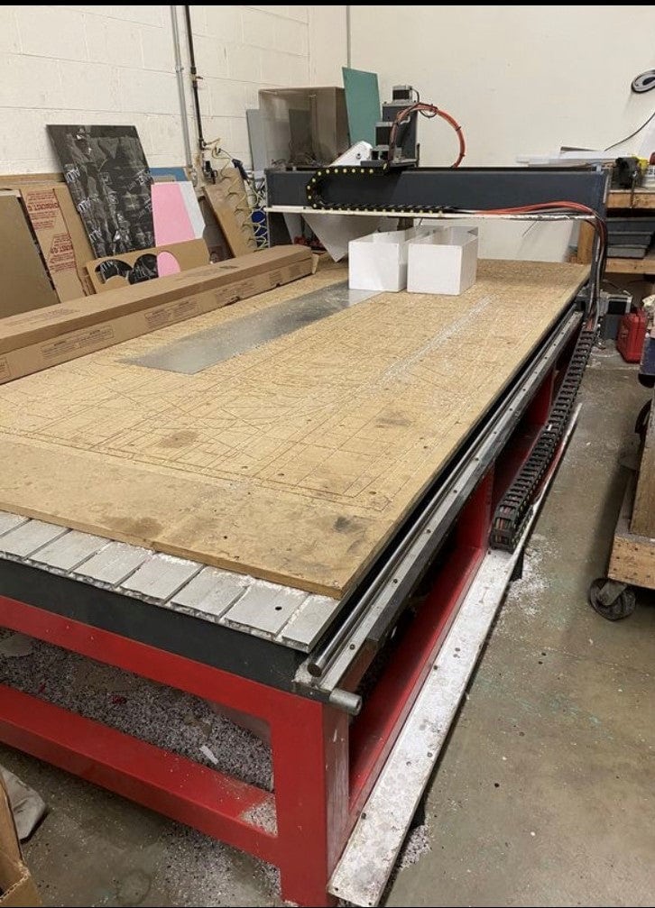 5' x 10' Industrial Machine Craftsman 510 CNC Router, 2008 - 24,000 RPM