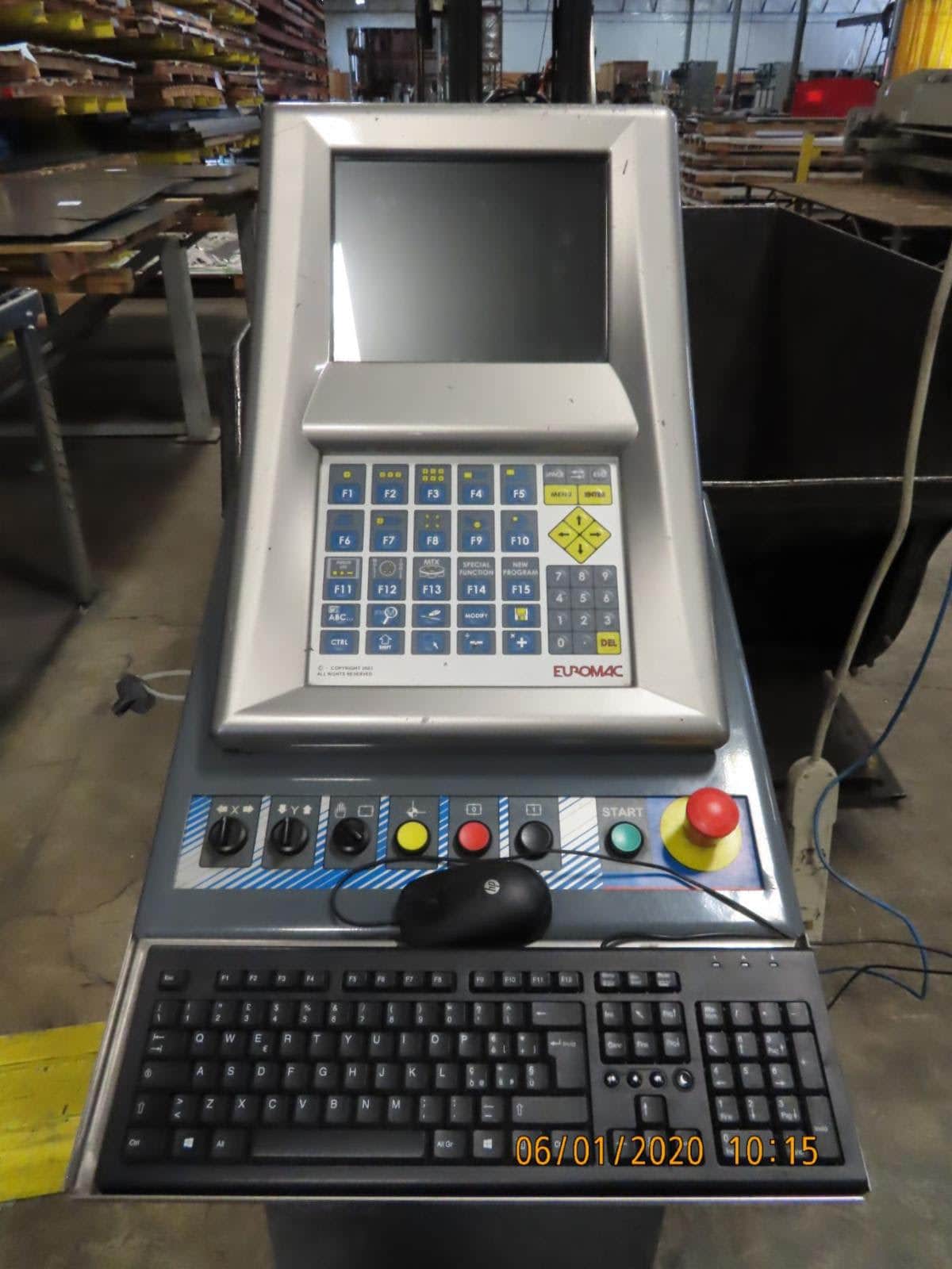 Euromac MTX 1250/30 CNC Turret Punch, 2003- Excellent Condition, With Tooling - Image 4
