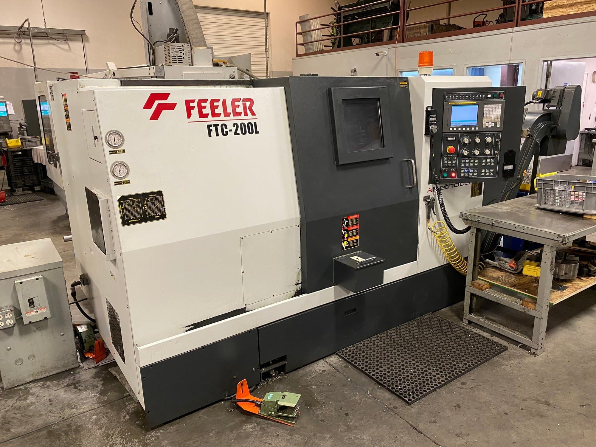 Feeler FTC200L CNC Lathe, 2014 - Fanuc 0iMT
