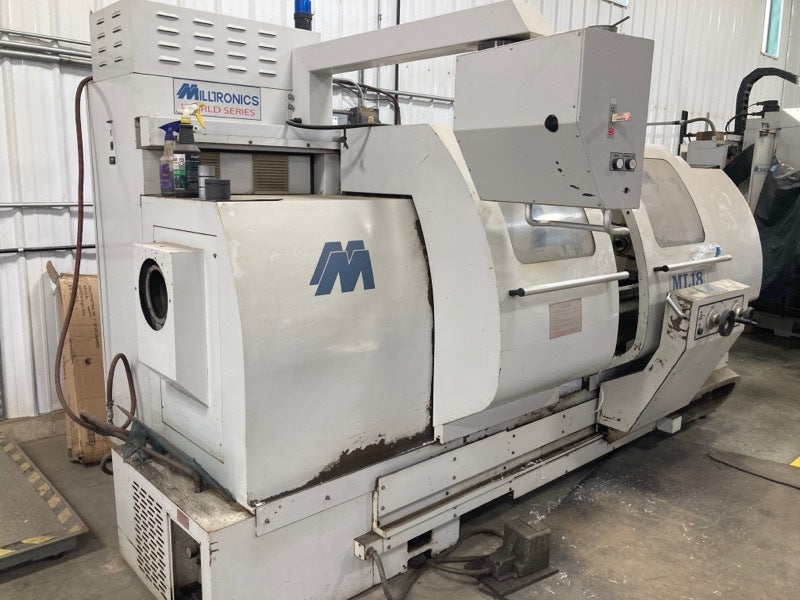 Milltronics ML-18 CNC Lathe, 2004 - 8" Chuck, Under Power, Video Available