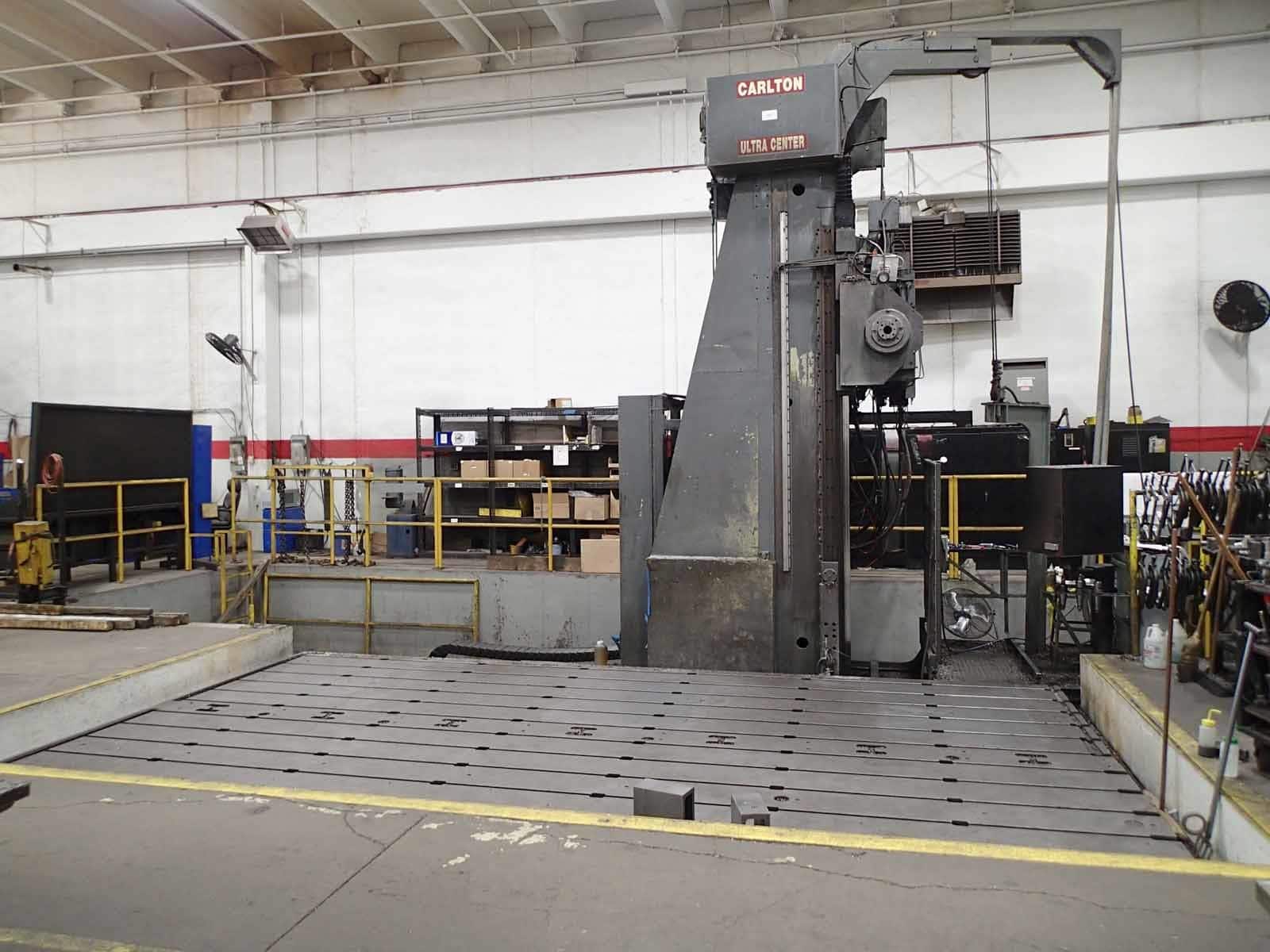Carlton Ultra Center Floor Type Horizontal Boring Mill, 1978- 240" x 120", Dynapath