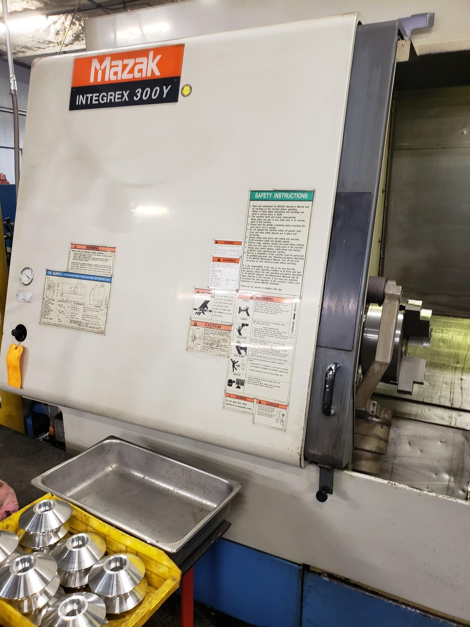 Mazak Integrex 300Y CNC Lathe, 1999