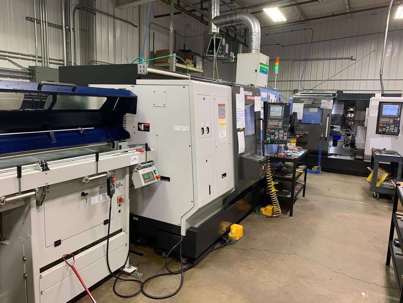 Doosan TT-1800SY Multi Tasking CNC Lathe, 2013 - TSC, Dual Spindle, Dual Turret