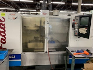 Fadal VMC 4020 AHT, 1999 - Wired for 4th