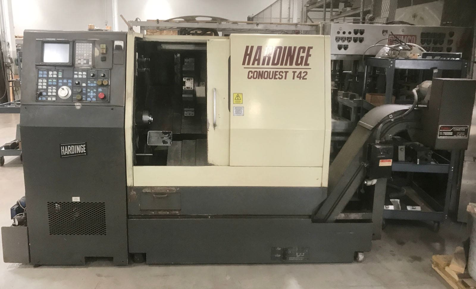 Hardinge Conquest T42 CNC Lathe