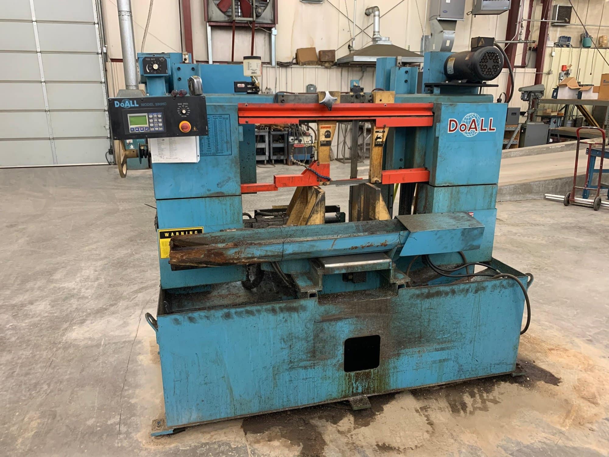 13" x 13" DoALL C-330 NC Horizontal Band Saw, 2003