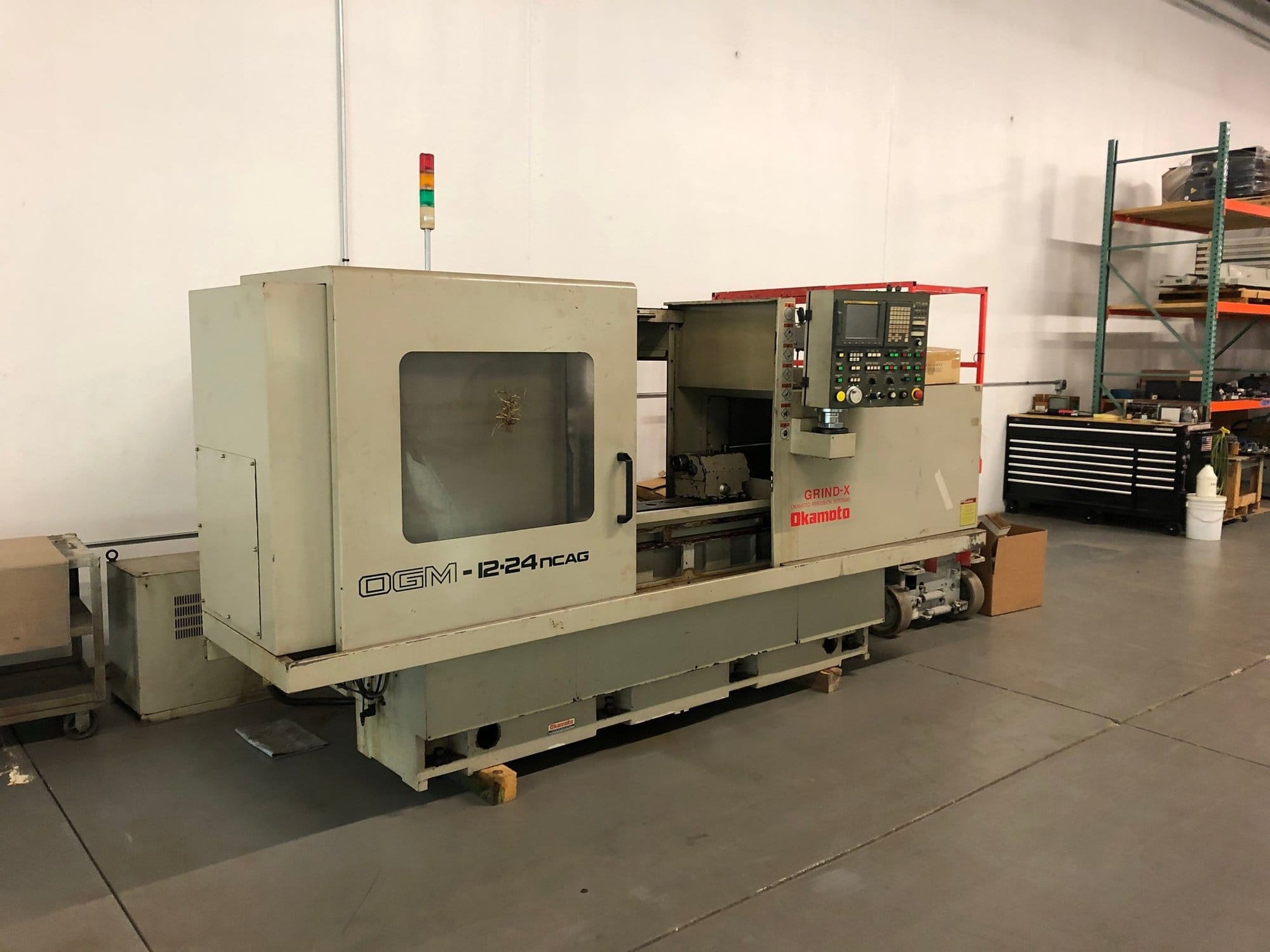Okamoto OGM 12-24 NCAG Angle Head Cylindrical Grinder, 2000