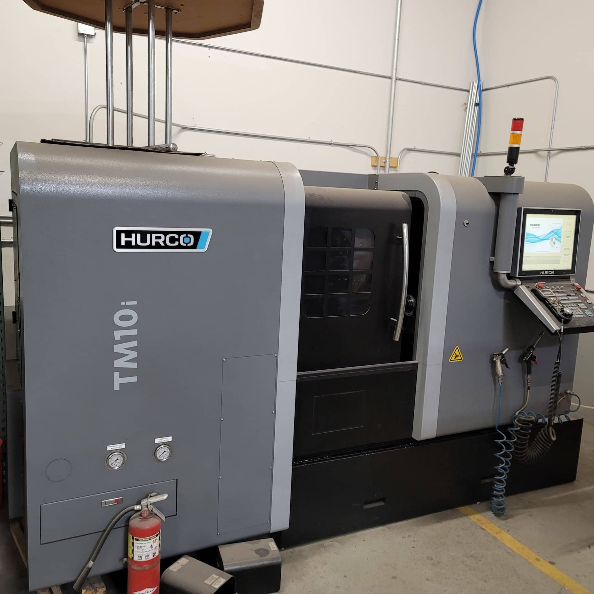 Hurco TM10i Max 5 CNC Lathe, 2017 - Rigid Tap, Tailstock
