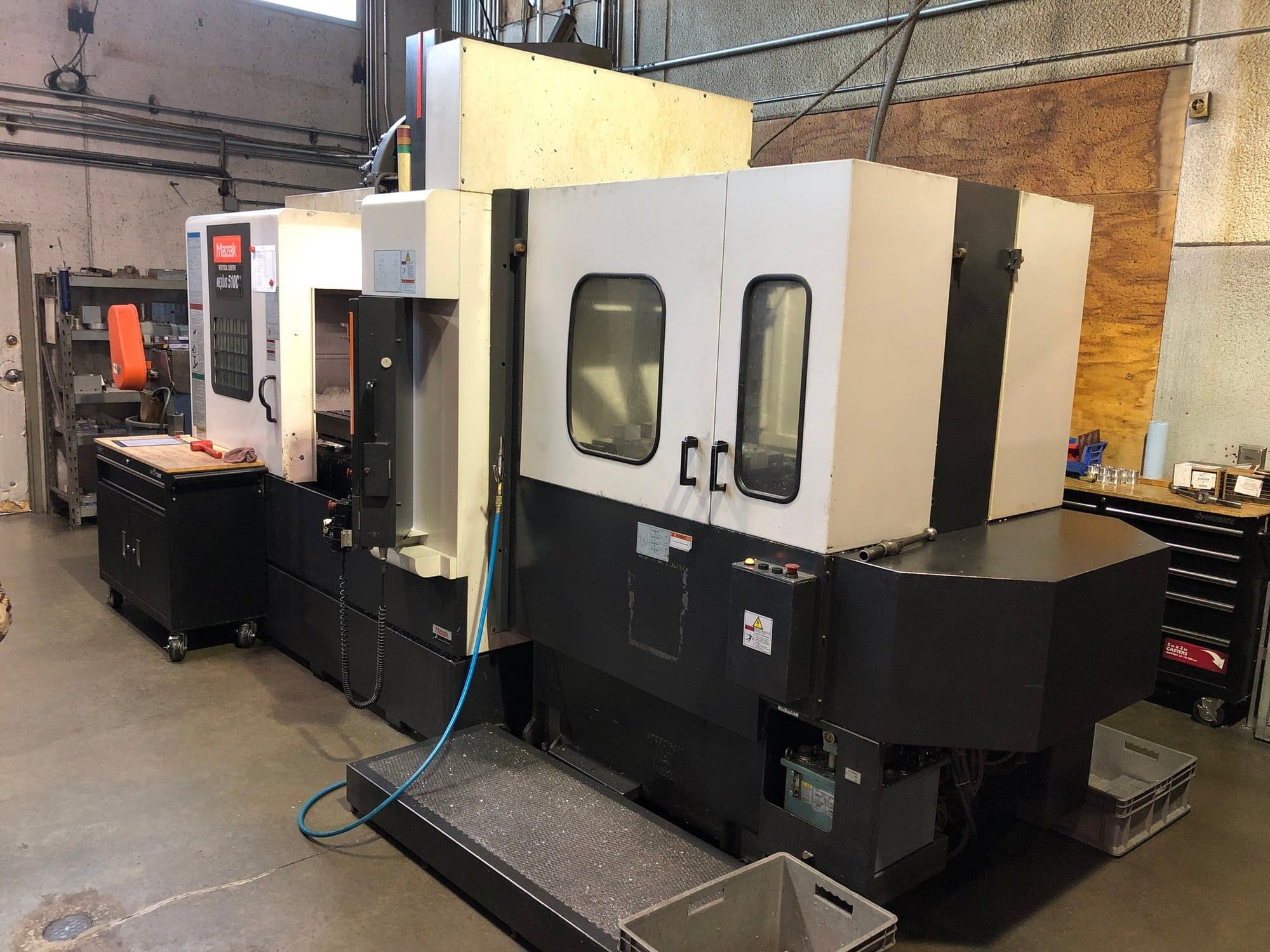Mazak Nexus VCN-510C VMC, 2006 - Inspection Report, Pallet Changer, Video