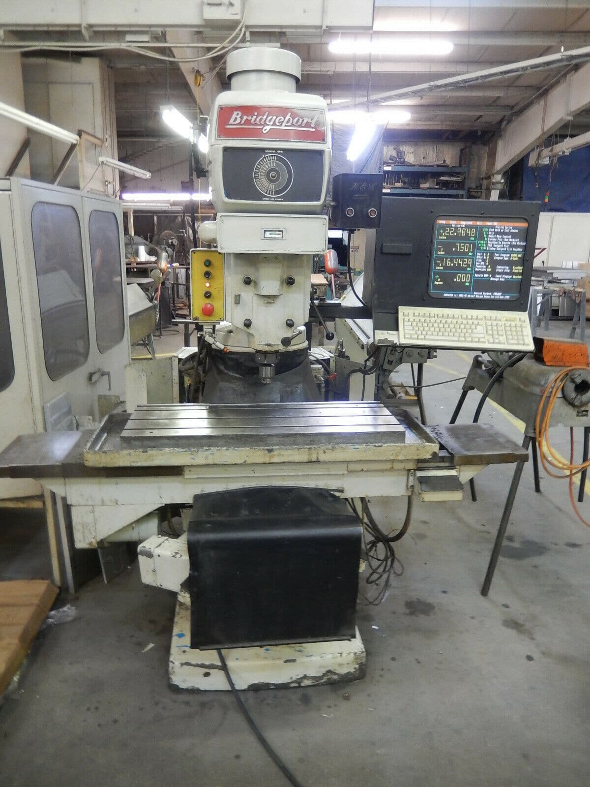 Bridgeport Series 2 CNC Knee Mill, 1980 - 4 HP, with Extra Parts - Image 6