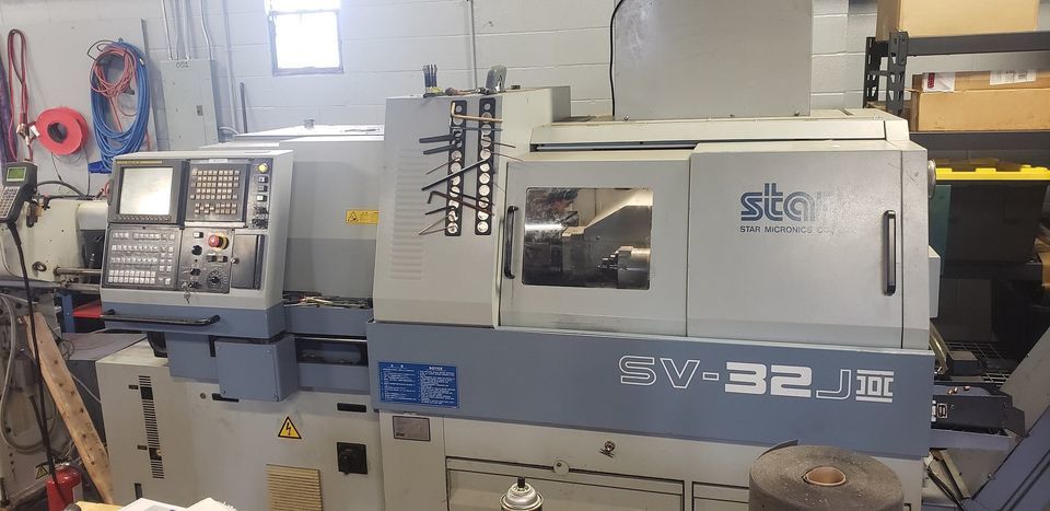 Star SV-32 J II Swiss Type Turning Center, 2004 - Video and Inspection Report by Star