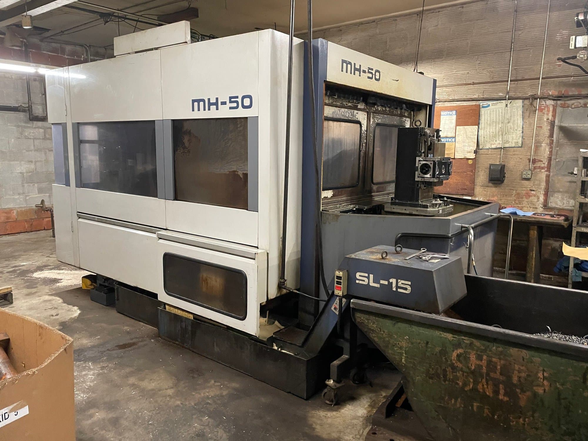 Mori Seiki Horizontal Machining Center MH-50, 1991