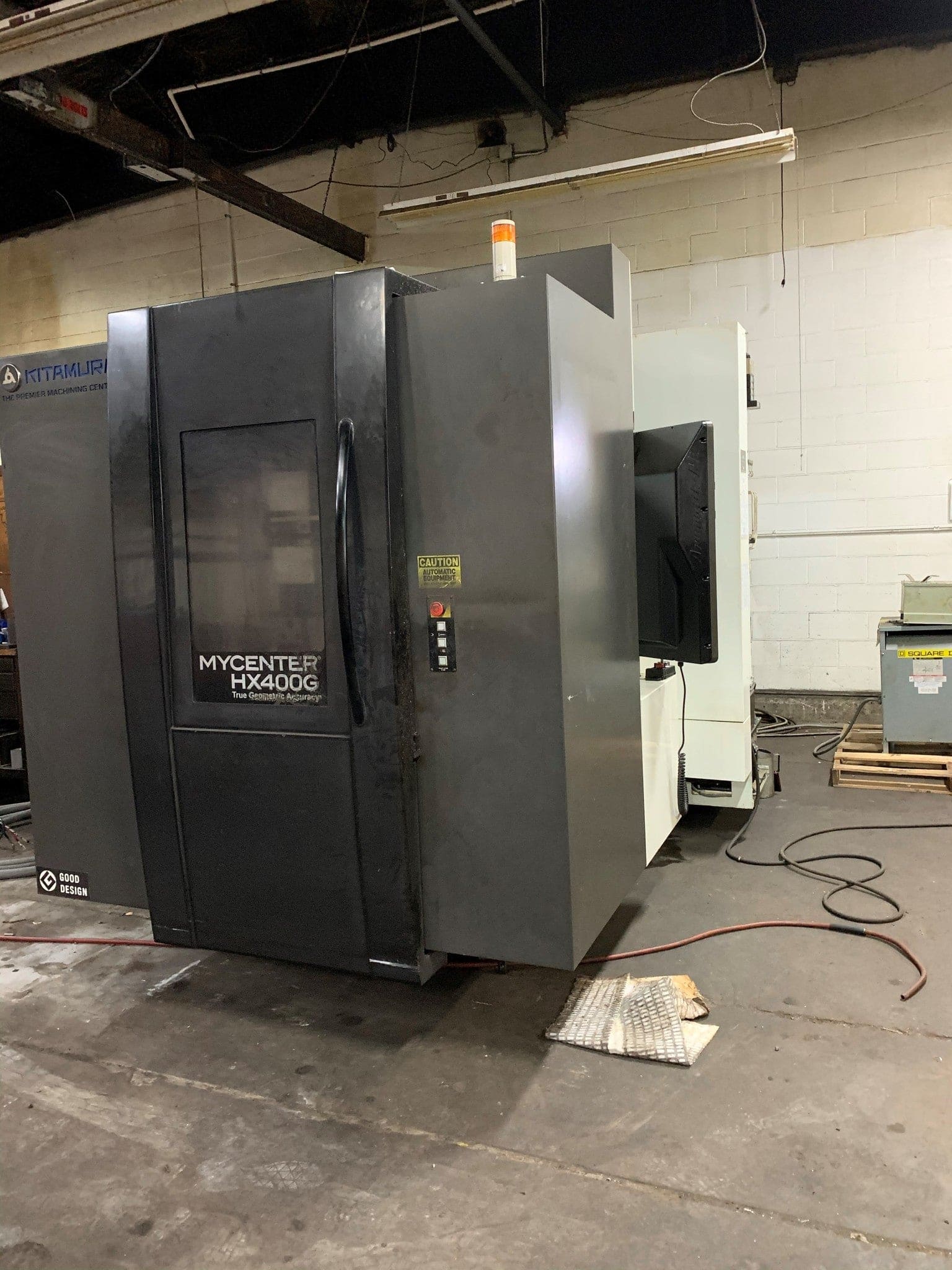 Kitamura HX400G HMC, 2014 - Renishaw Probe, Tombstones
