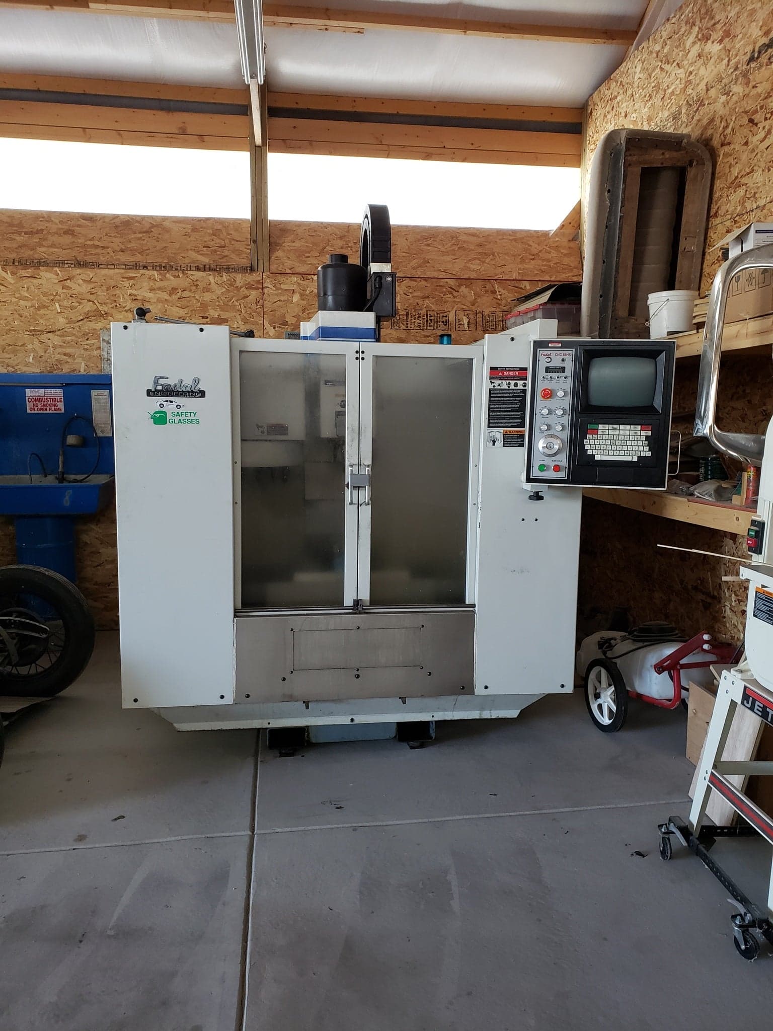 Fadal VMC 15, 1998 - Tooling Included
