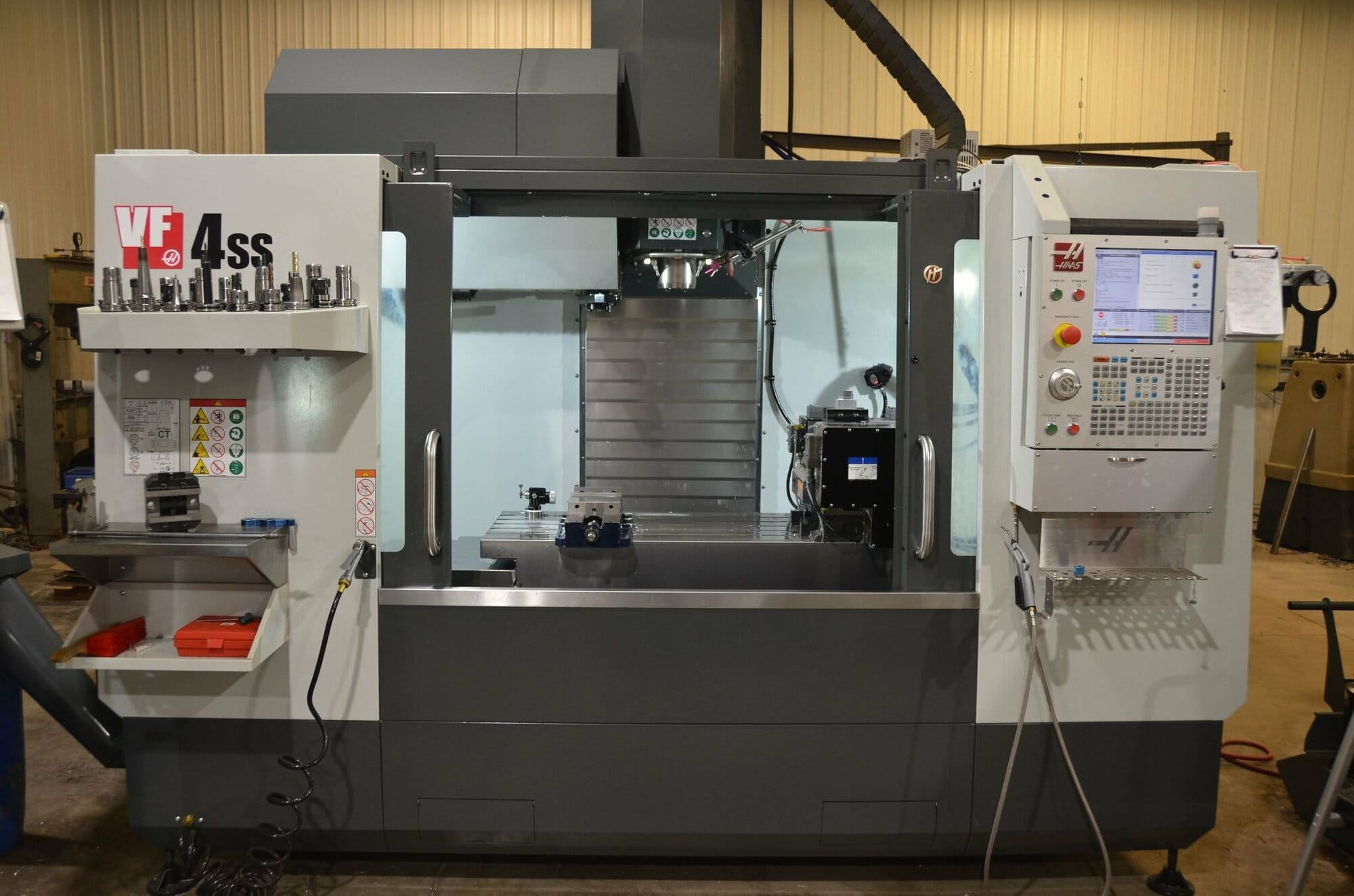 Haas VF-4SS VMC, 2019 - TSC, 5th Axis TR-200Y, Loaded With Options