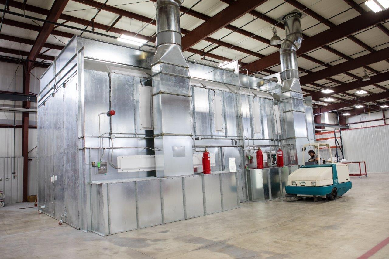 Col-Met Paint Booth, Mixing Room, AMU & Fire Suppression System, 2016