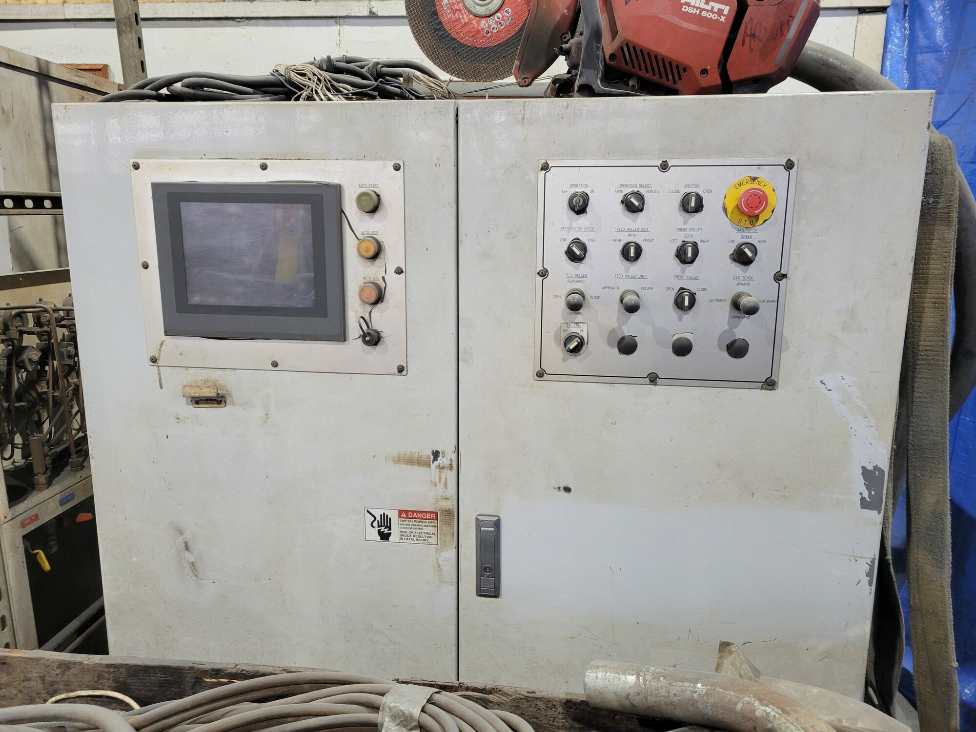 Daito Versacope CR4816 CNC Beam Coping Line, 2005 - 6 Axes Robotic Arm, Hypertherm HPR 260 Power Source - Image 11