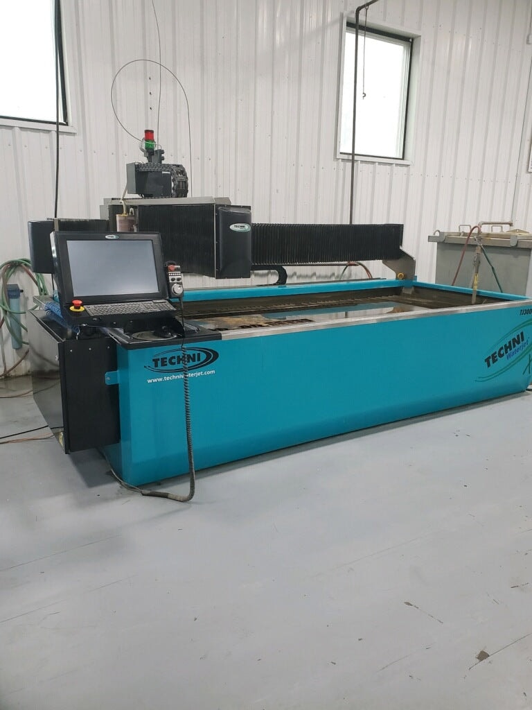 5' x 10' Techni Techjet 3000-X3 Waterjet, 2018 - 66,000 PSI - Image 2