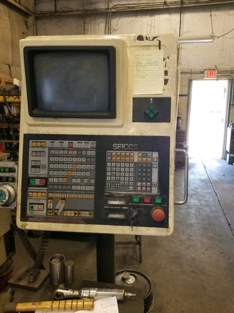 Hitachi Seiki VK45 VMC, 1987 - Image 3