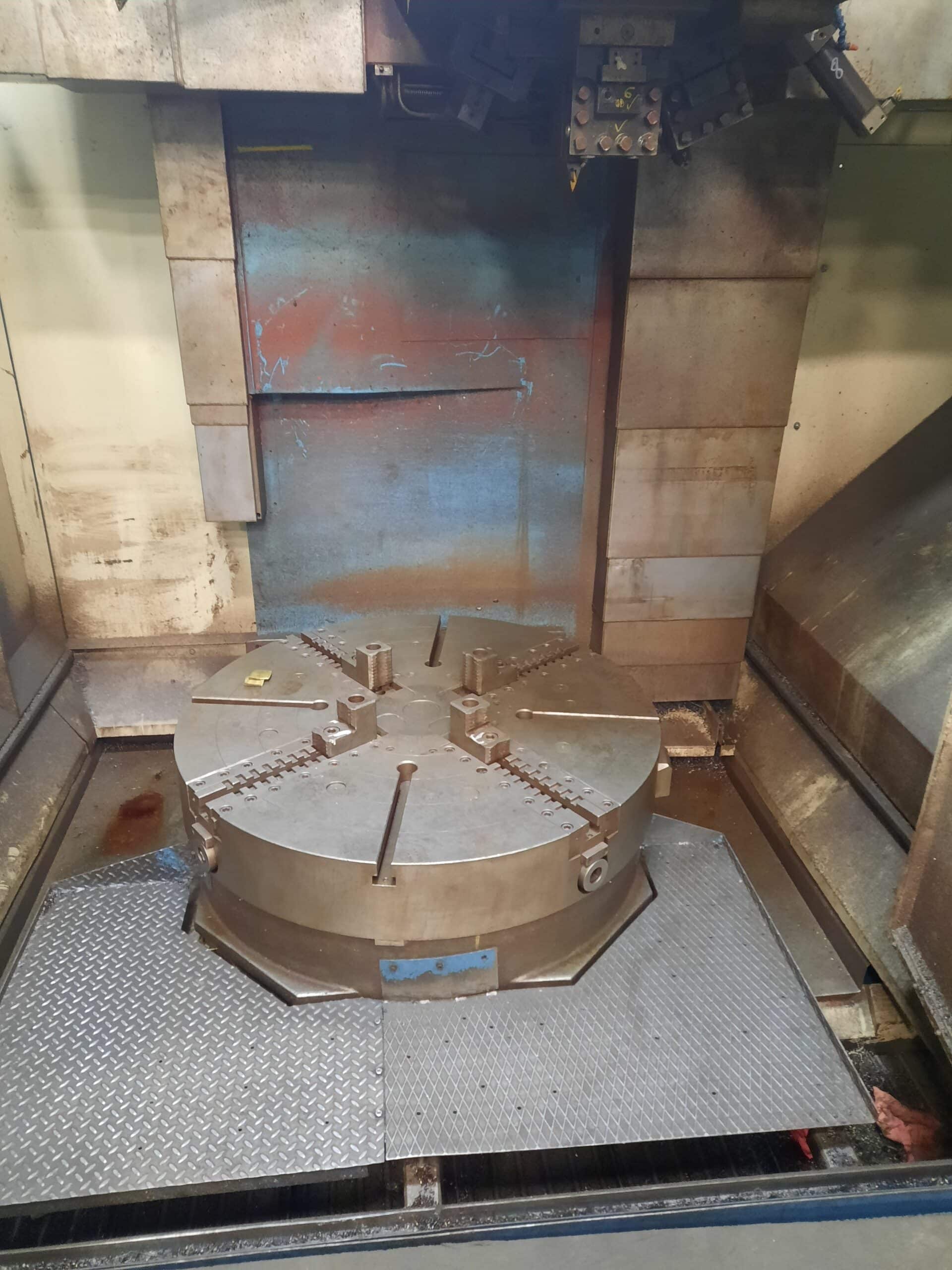 Toshulin SKIQ-12 VTL, 1996 - 50" 4 Jaw Chuck, Chip Conveyor - Image 6