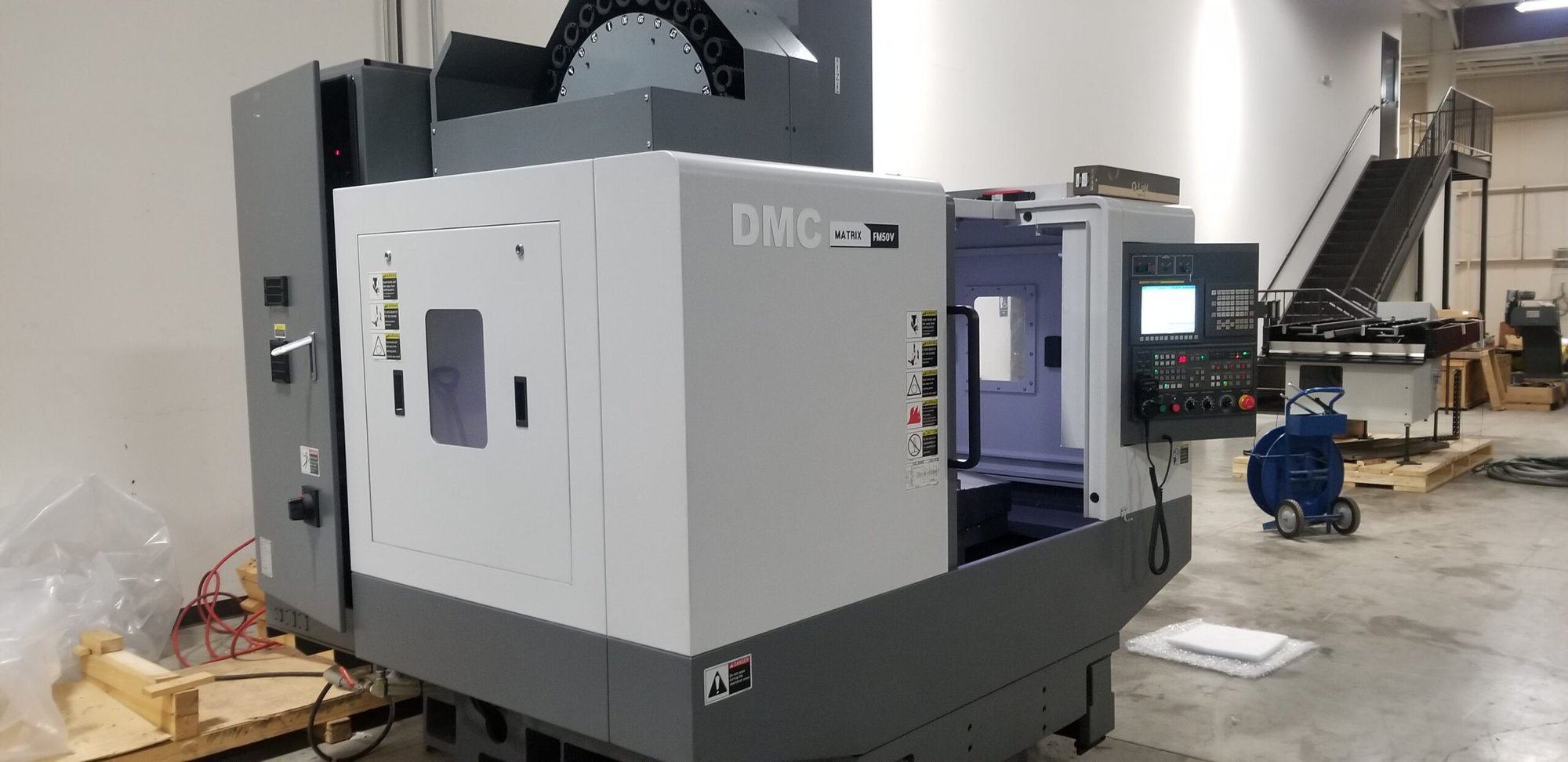 DMC FM50V CNC Mill, 2010 - Demo Machine, Fanuc Control - Image 2