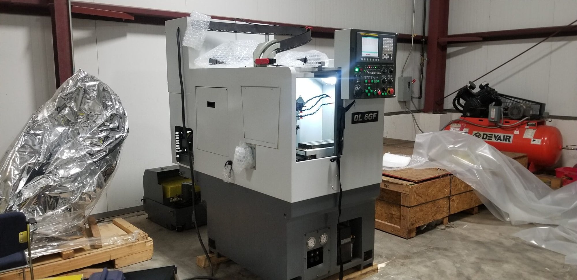 DMC DL-6GF CNC Lathe, 2010 - Demo Machine, Fanuc Control