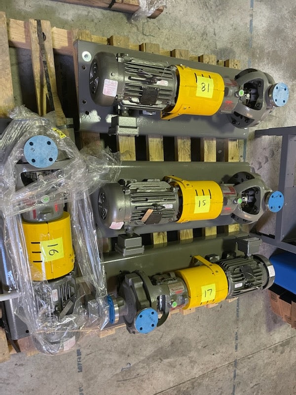 Flowserve P-2000, 316SS, Mfg 1K1.5X1-62-RV-D4 Pump, 2019 - XP Drive - Image 2