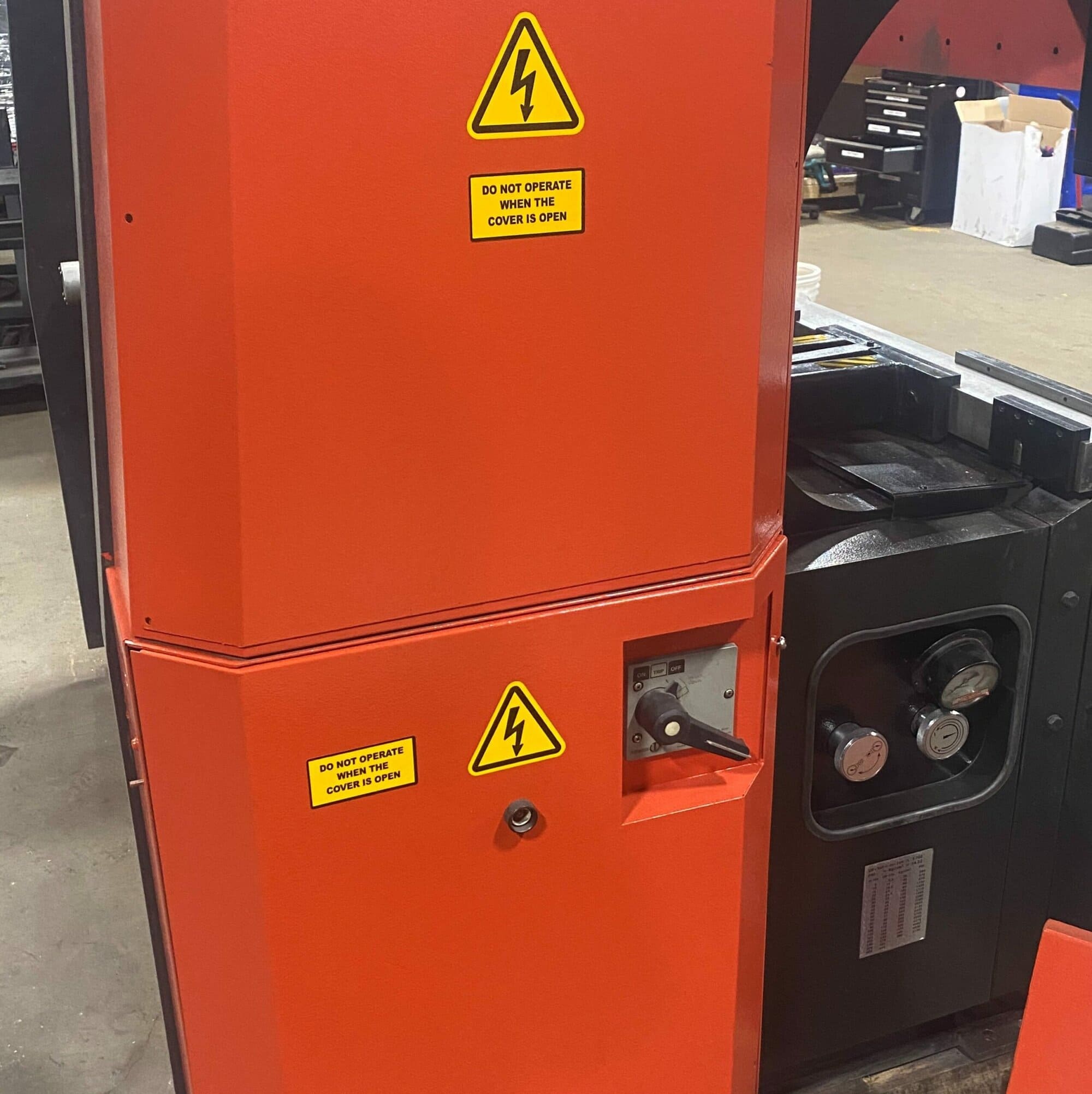88 Ton x 6.8' Amada FBD 8020 CNC Press Brake, 1988 - 2 Axis Backgauge (Rebuilt) - Image 4