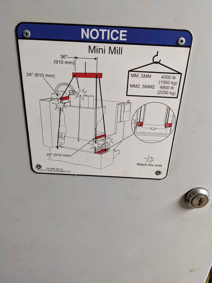Haas Mini Mill VMC, 2013 - Rigid Tapping, Chip Auger, Low Hours/Hobby Machine - Image 6