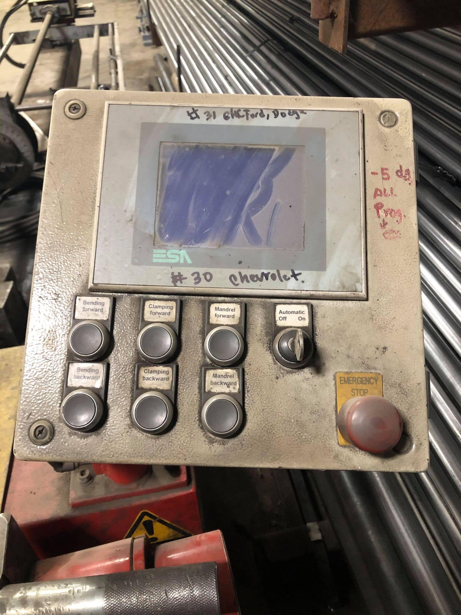 Transfluid 2060K Tube Bender, 2005 - Image 2
