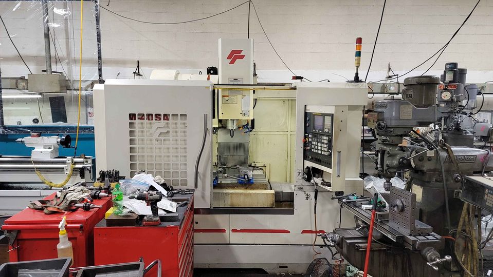 Feeler VM-40SA VMC, 2006 - Chip Auger, Fanuc Control - Image 2