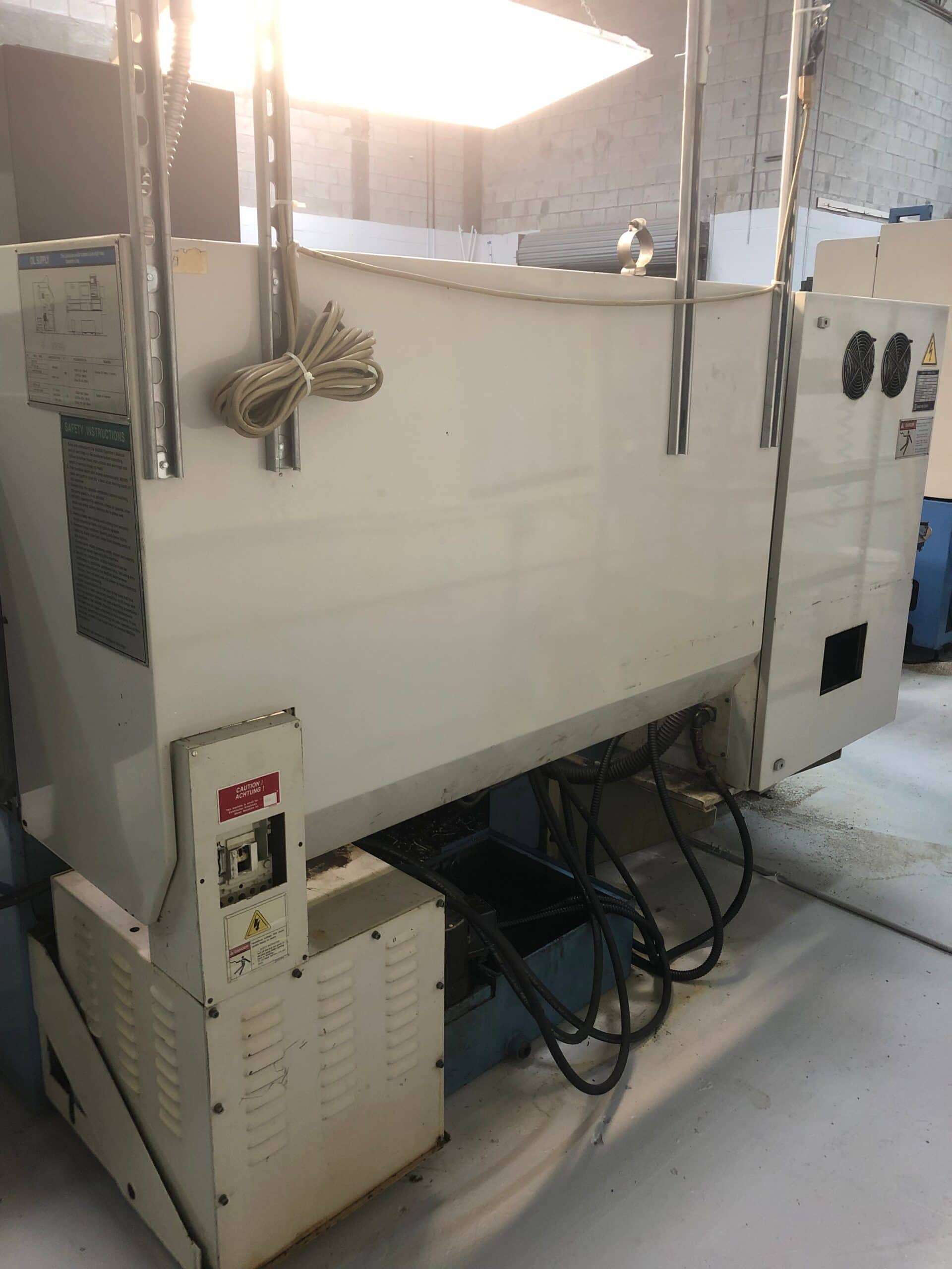 Mazak Quick Turn 20 Lathe, 1998 - Chip Conveyor, Tailstock - Image 6