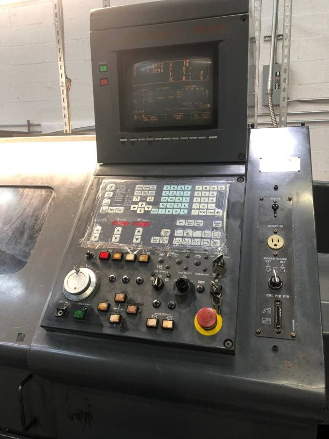 Mazak Quick Turn 20 Lathe, 1998 - Chip Conveyor, Tailstock - Image 5