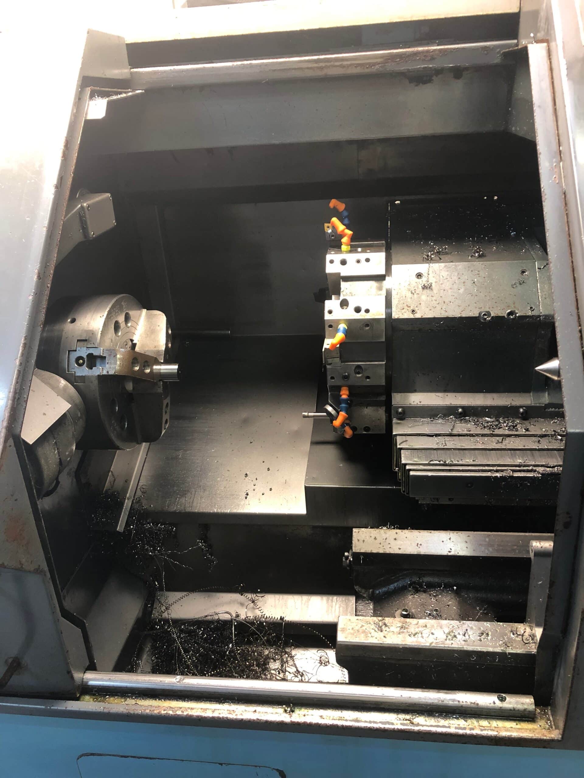 Mazak Quick Turn 20 Lathe, 1998 - Chip Conveyor, Tailstock - Image 4