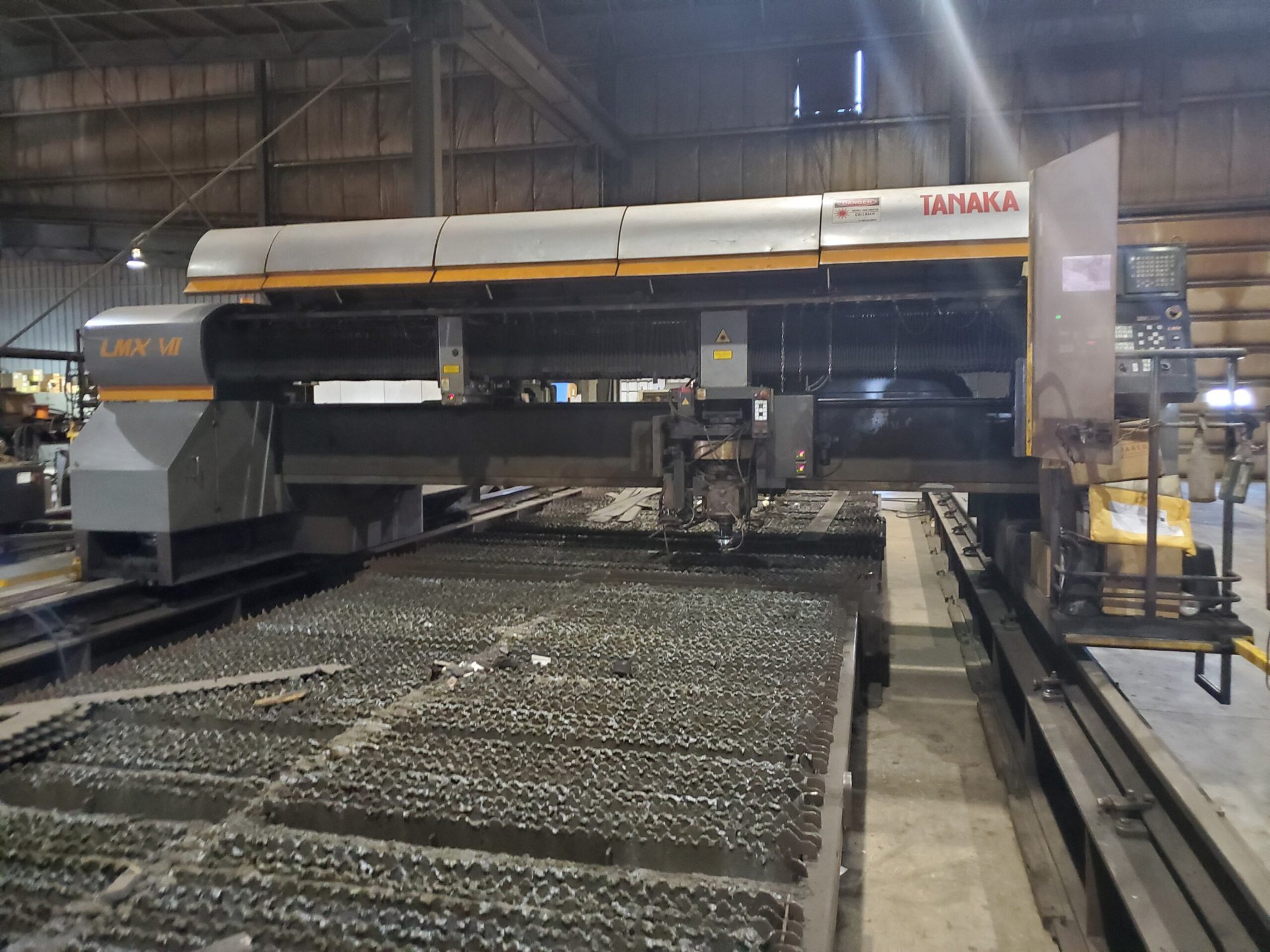 6000 Watt Tanaka LMX VII-TF CO2 Laser, 2008-13' X 84' - Image 2