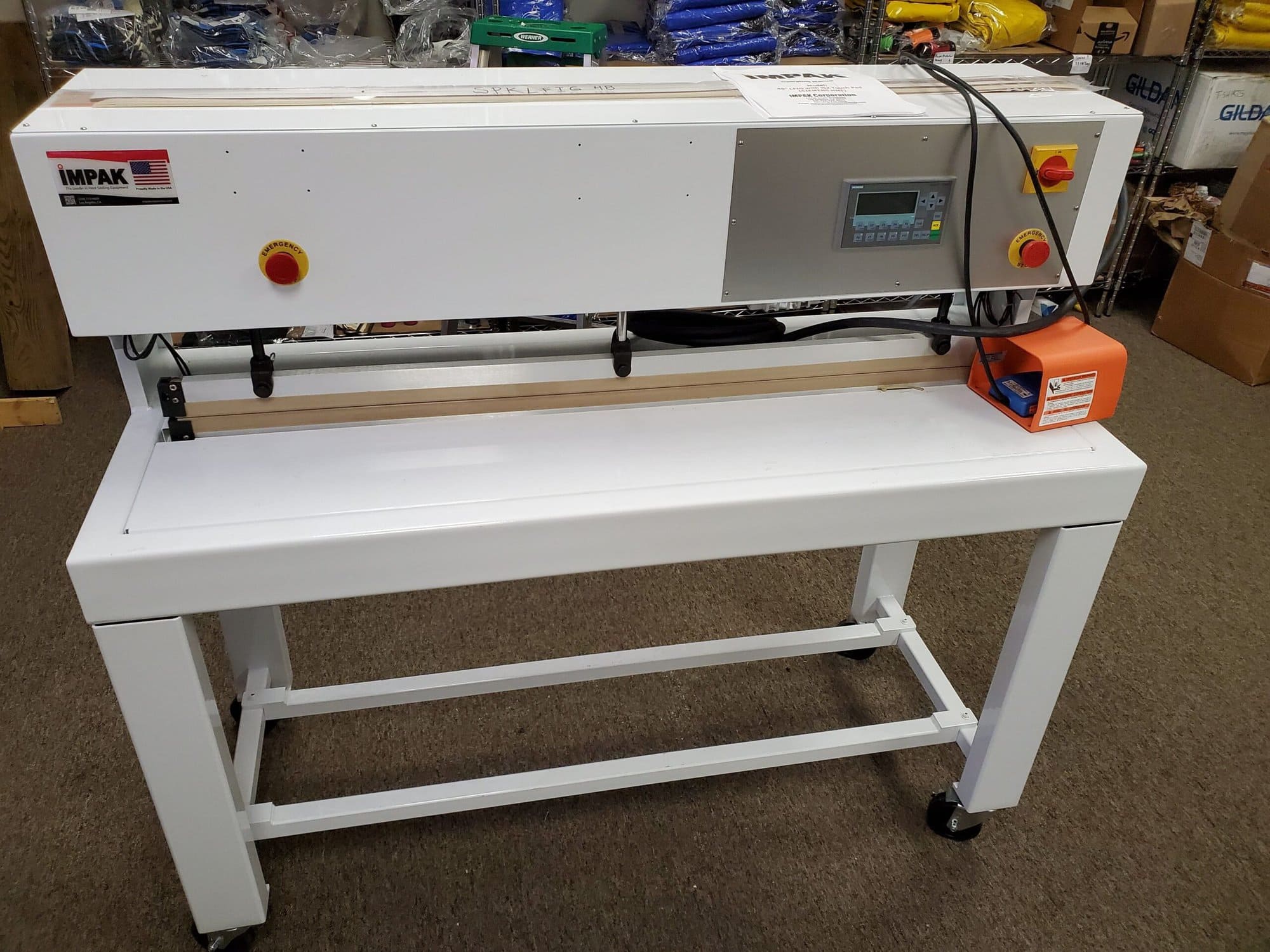 IMPAK 48" LFIG with iS2 Touch Pad Seam Sealer, 2017- Never Been Used