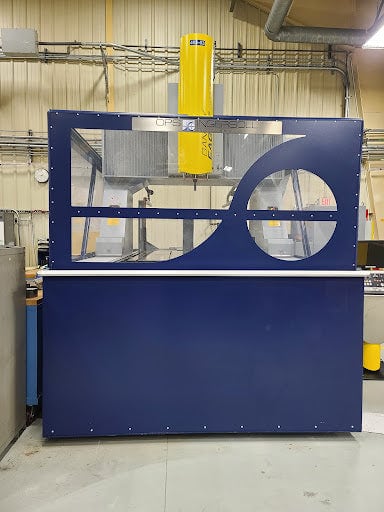 OPS Ingersoll (Mitsubishi) Gantry Eagle 1400 EDM, 2020 - PT60 w/ PT110 Power Supply, 48 Tools, Chiller, Platform, Fine Finish Package - Image 2