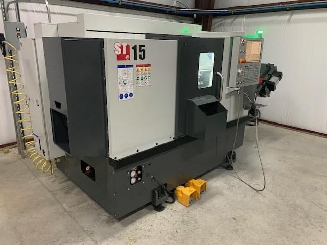 Haas ST-15 CNC Lathe, 2018- Tailstock, 1000psi High Pressure Coolant,Parts Catcher