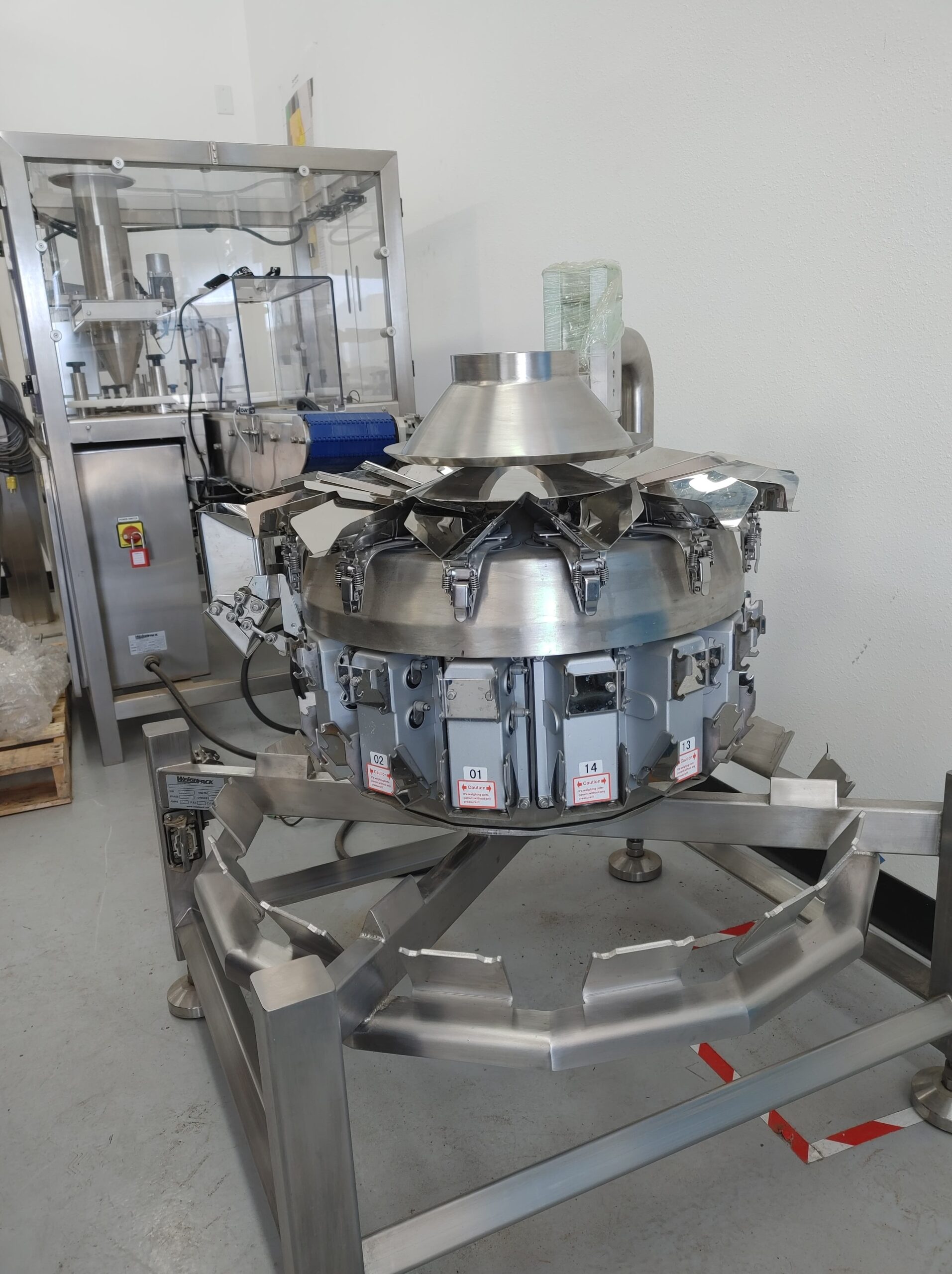 WeighPack PrimoCombi 14H 0.5LM Multi-Head Weighing Machine, 2019