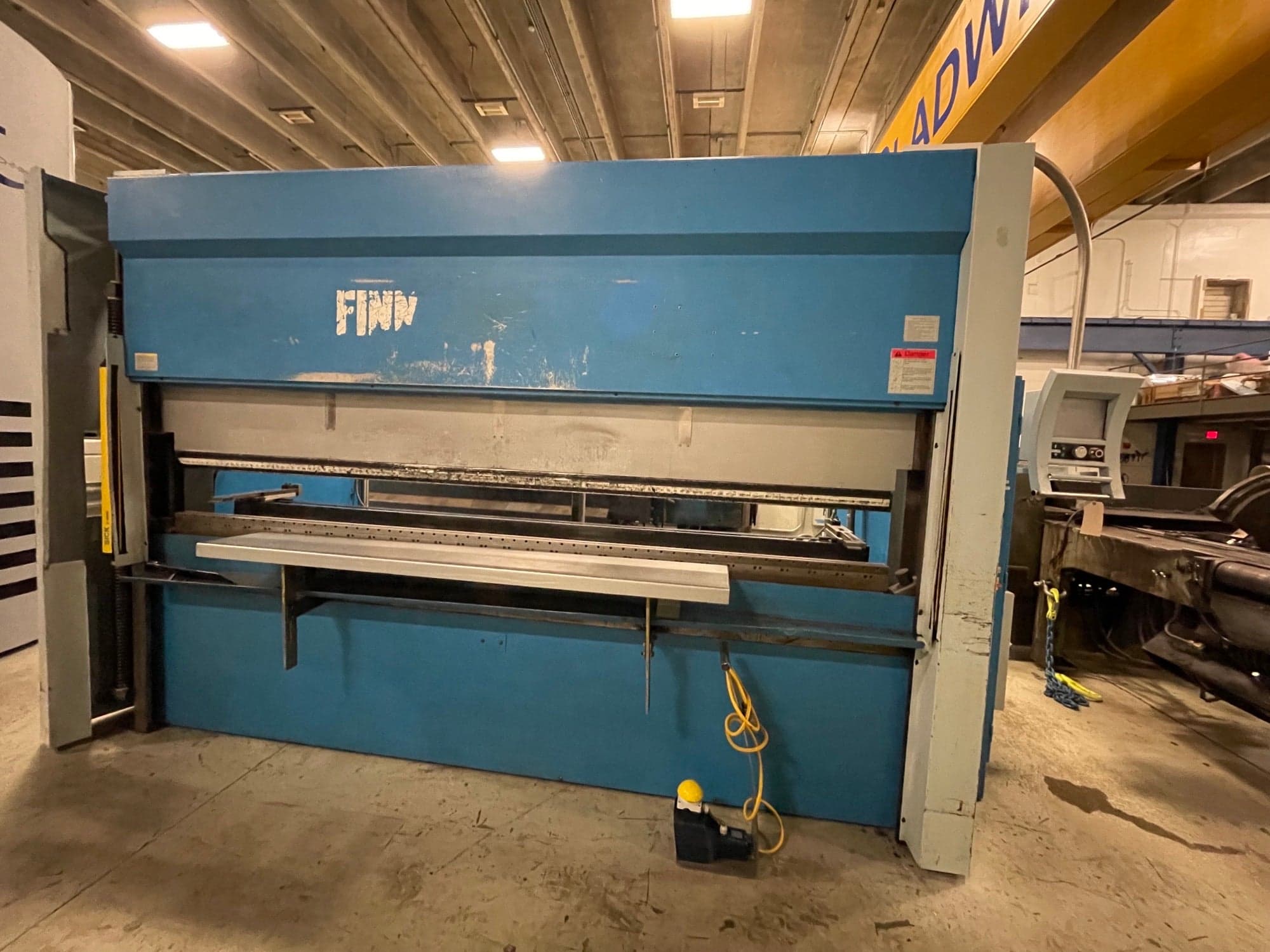 100 Ton x 10' Finn Power 100-3100 TS 1 CNC E-Brake, 2007- 7-Axis, Wila, Flush Floor - Image 2