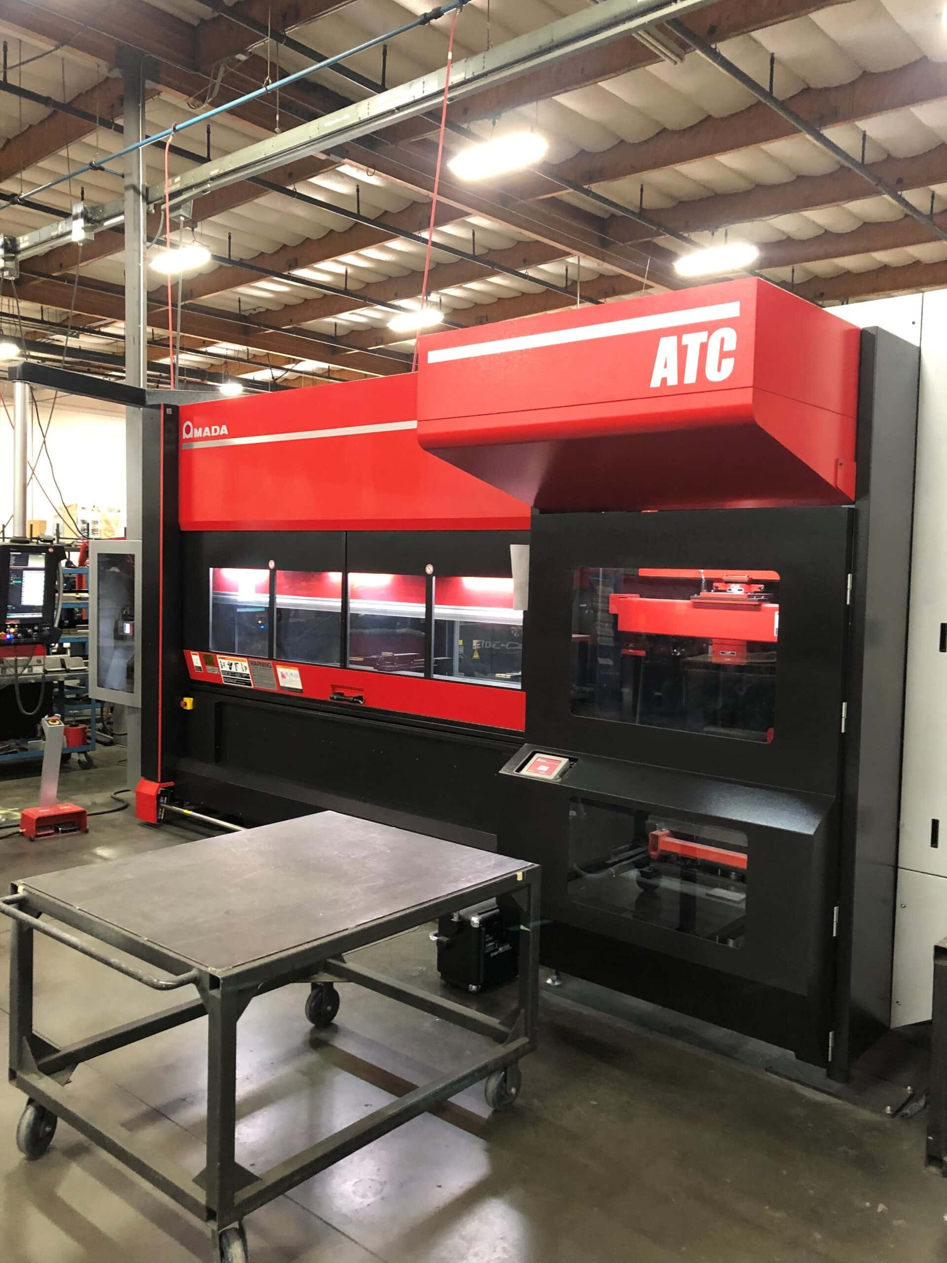 Amada HG1003ATC CNC Press Brake, 2018- $100,000 In Tooling Included - Image 2