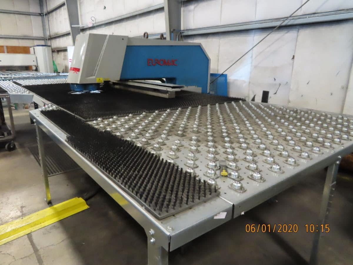 Euromac MTX 1250/30 CNC Turret Punch, 2003- Excellent Condition, With Tooling