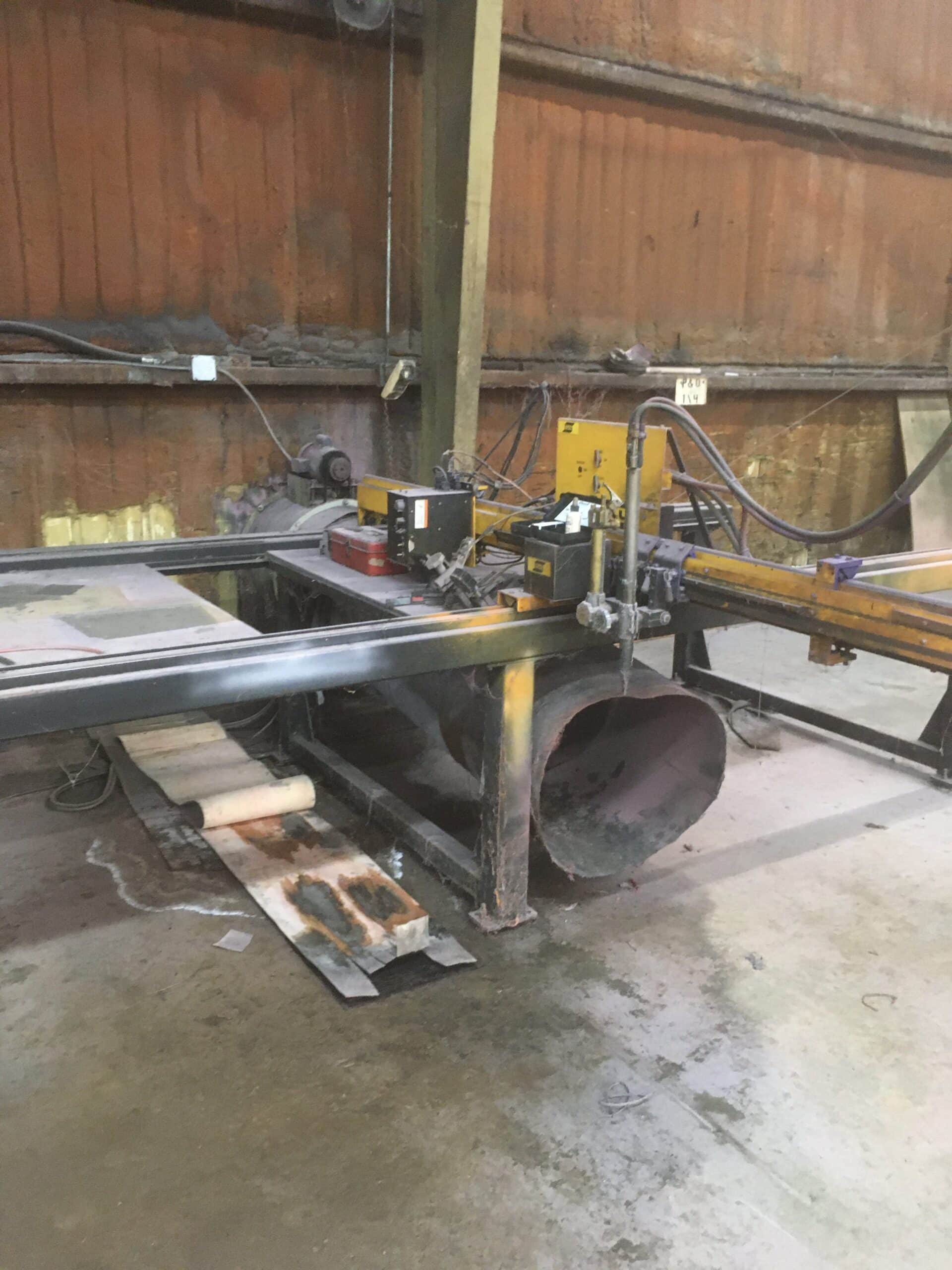4' x 15' Esab Silhouette SIL-1000-4 CNC Plasma, 2004