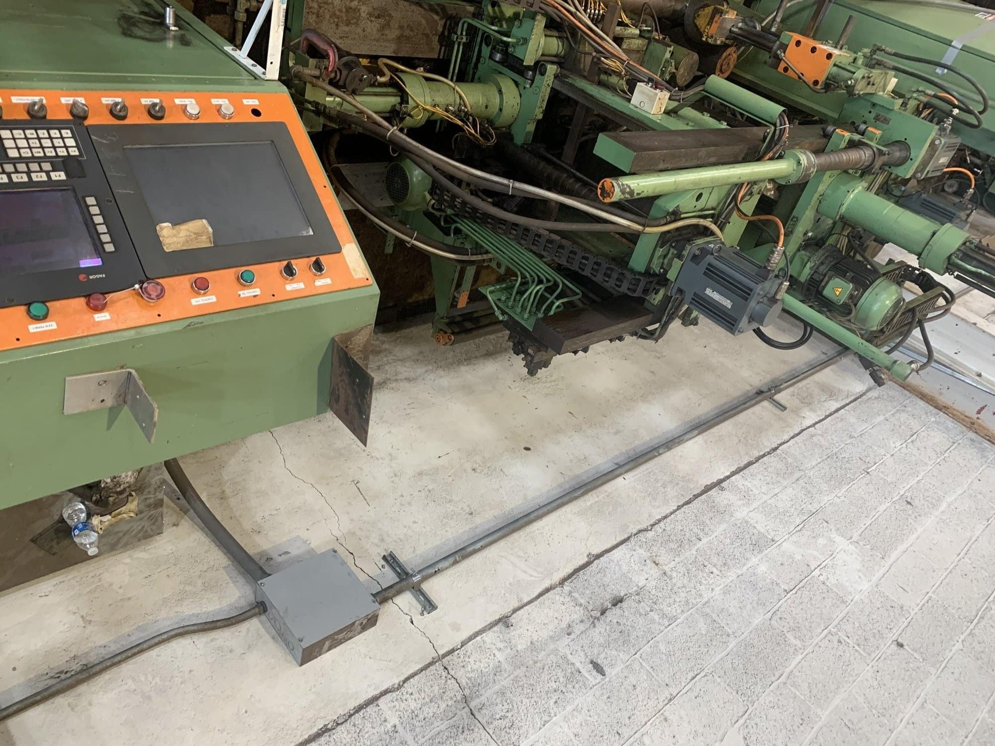 Peddinghaus CNC Drill line TDK 1000/3B Parts Machine, 1988