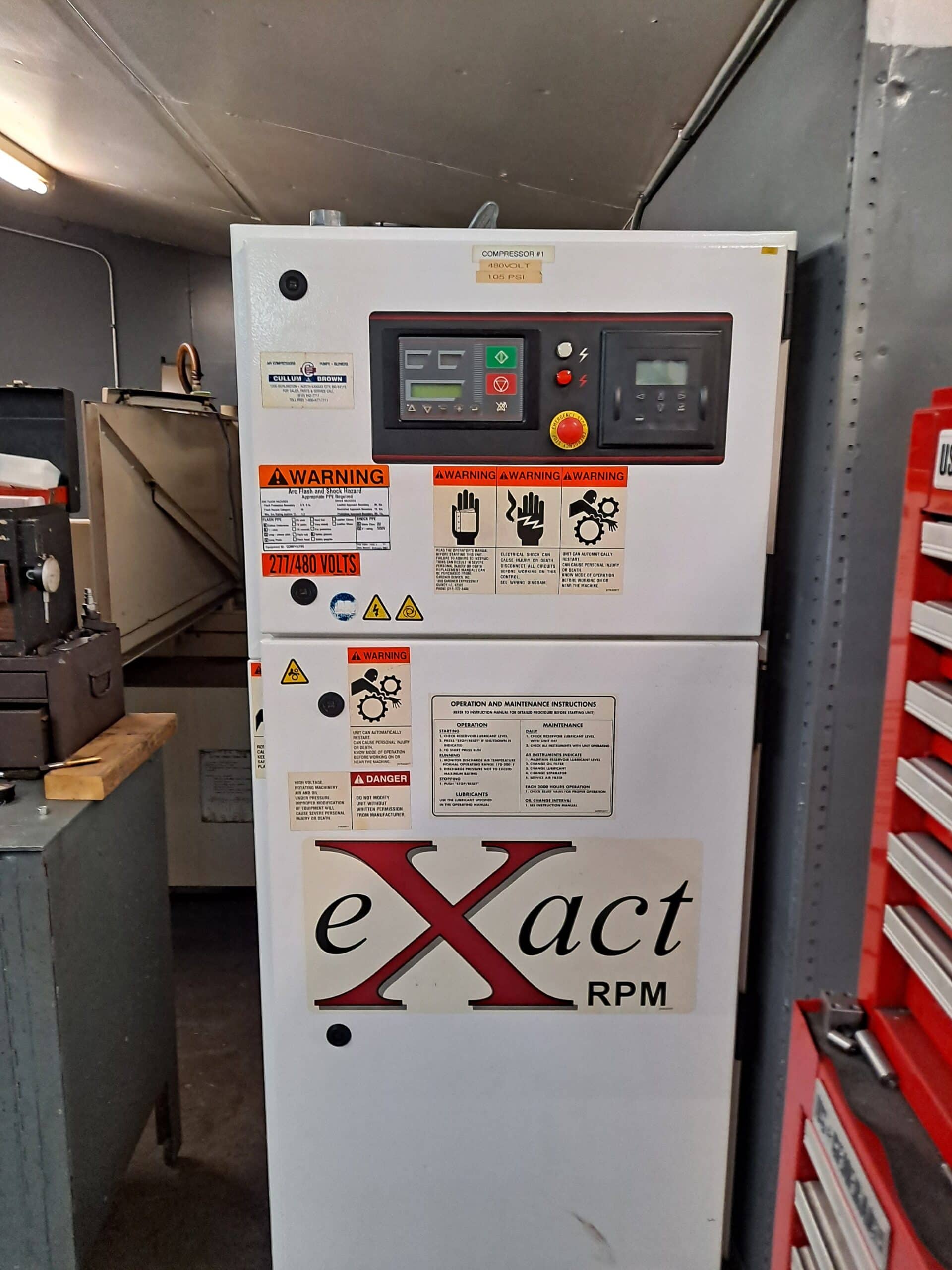Gardner Denver, Model 314EGC753 Rotary Screw Compressor, 2003