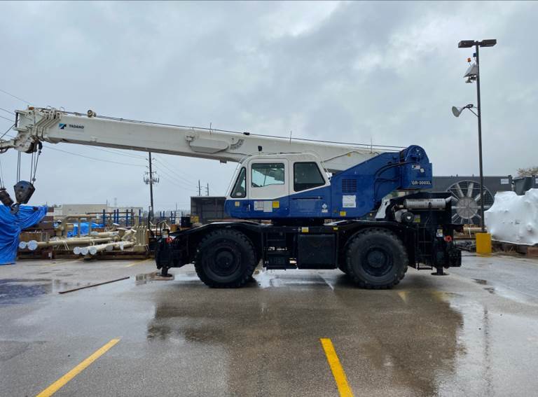 30 Ton Tadano GR-300XL-1 Rough Terrain Crane, 2009 - Low Hours