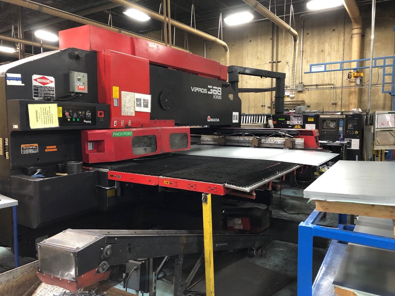 33 Ton Amada Vipros 368 King CNC Turret Punch, 1996 - Image 2
