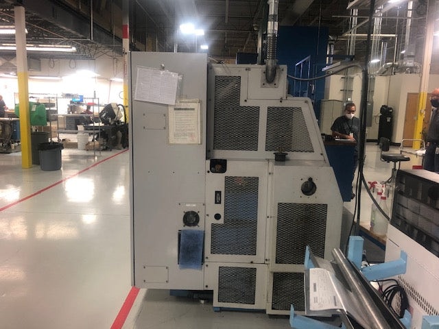 Mazak Super Quick Turn SQT 18M Mark II CNC Lathe, 1995 - Live Tools, Parts Catcher - Image 9