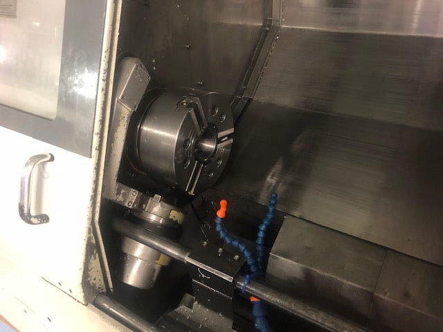 Mazak Super Quick Turn SQT 18M Mark II CNC Lathe, 1995 - Live Tools, Parts Catcher - Image 4